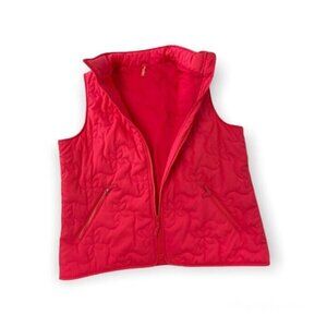 Hanna Anderson Girl Junior Vest Size Large USA Pink Color